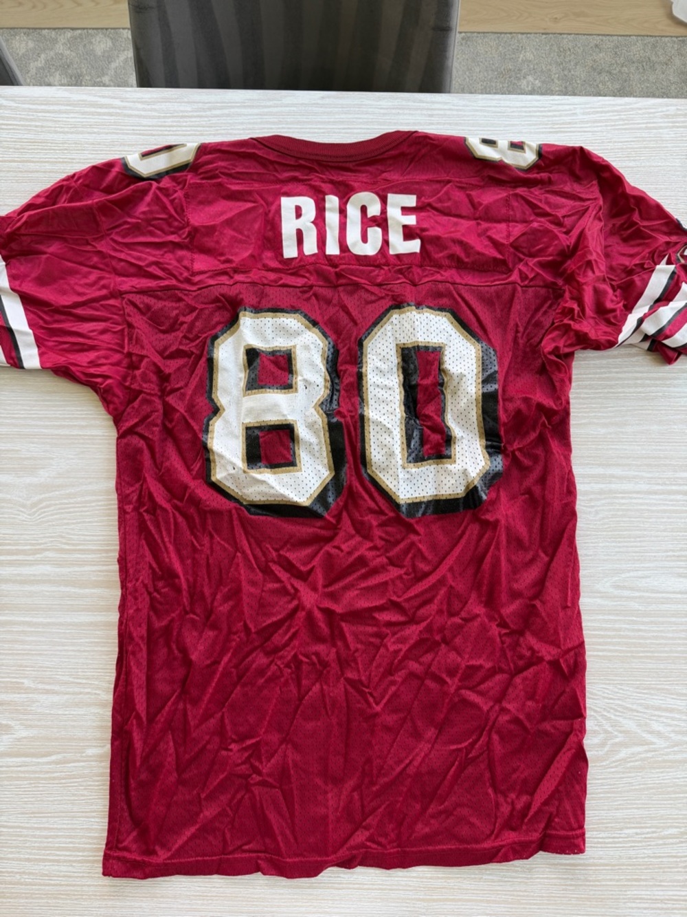 Throwback Champion San Francisco 49ers Jerry Rice Jersey